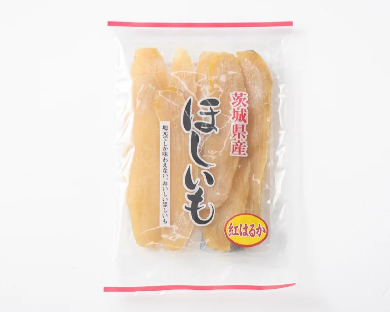 茨城県産ほしいも（紅はるか）の商品パッケージ