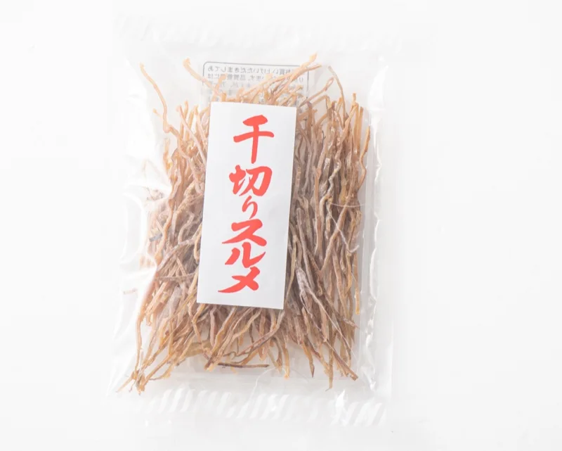 千切りスルメの商品パッケージ